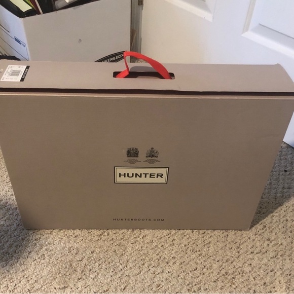 NEW ❤️❤️❤️ Hunter Black Women's Winter & Rain Boots - Picture 8 of 10